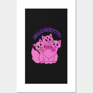 Pinky the Kitties Posters and Art